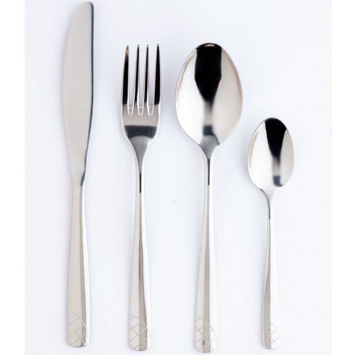 Isabella Cutlery Set Silver 16 Pieces in the group Household & Kitchen / Serving / Cutlery at Campingvaruhuset i Norden AB (67371)
