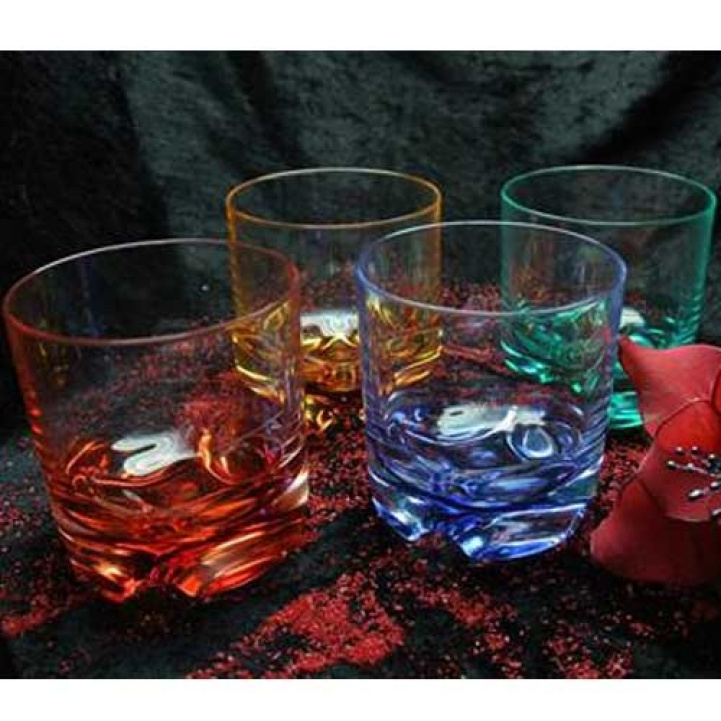 Semona Whisky glass colored in the group Household & Kitchen / Glass & Mugs / Whiskey glass at Campingvaruhuset i Norden AB (67408)