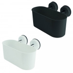 Oval box with suction cup mount