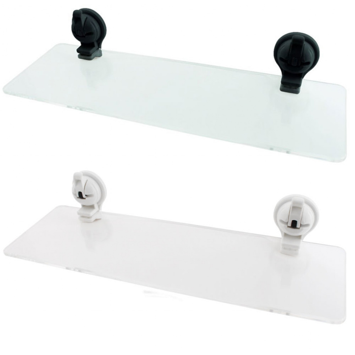 Shelf with suction cup mounts in the group Water & Sanitation / Bathroom items at Campmarket (67710)