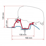 Fiamma Adapter F65/F80 Crafter/Sprinter H2 -2020