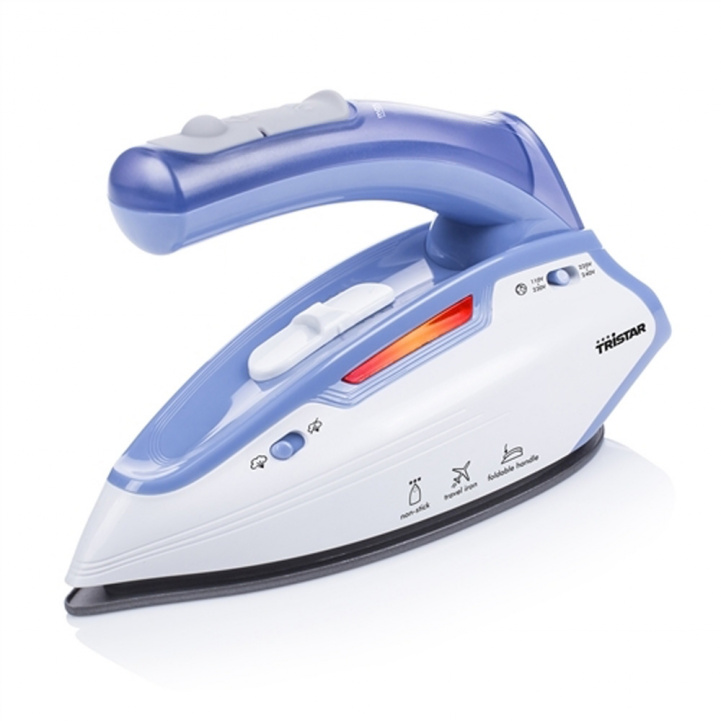 Travel Iron with Retractable Handle in the group Household & Kitchen / Laundry, Cleaning & Dishes at Campingvaruhuset i Norden AB (67773)