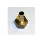 Brass nipple 3/8 inch internal thread for 10mm hose