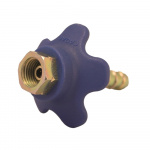 Gas connection with knob for Cadac gas grills Gas connection with knob for Cadac gas grills