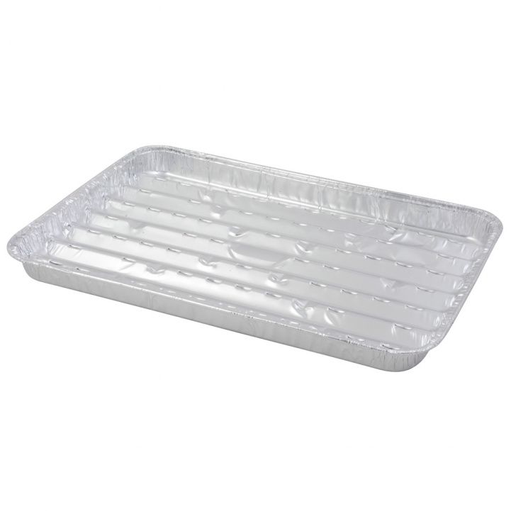 Aluminum tray 3 pcs 340x240x30 mm in the group Household & Kitchen / Serving / Disposable items at Campingvaruhuset i Norden AB (67926)