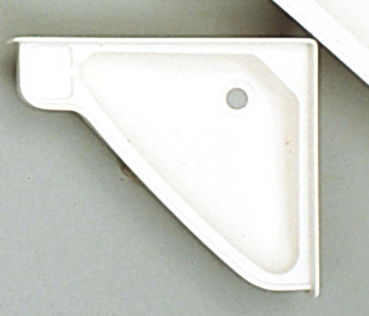 Corner sink White 415x350mm in the group Water & Sanitation / Water / Sink & Shower Tray / Sink at Campmarket (67938)