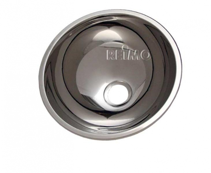 Round Sink Stainless Steel 260mm in the group Water & Sanitation / Water / Sink & Shower Tray / Sink at Campingvaruhuset i Norden AB (67940)