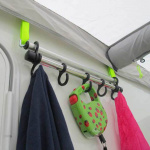 Campaign Clothes Rod Short Keder Attachment