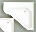 Corner sink White 580x540mm