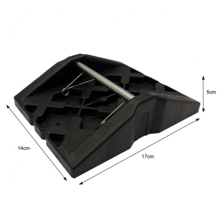 Support leg pads 4 pcs Stacka Corner in the group Caravan & Motorhome / Chassis / Support leg at Campmarket (68227)