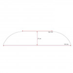 Wheelhouse cover Hobby for bogie axle 2009-2021