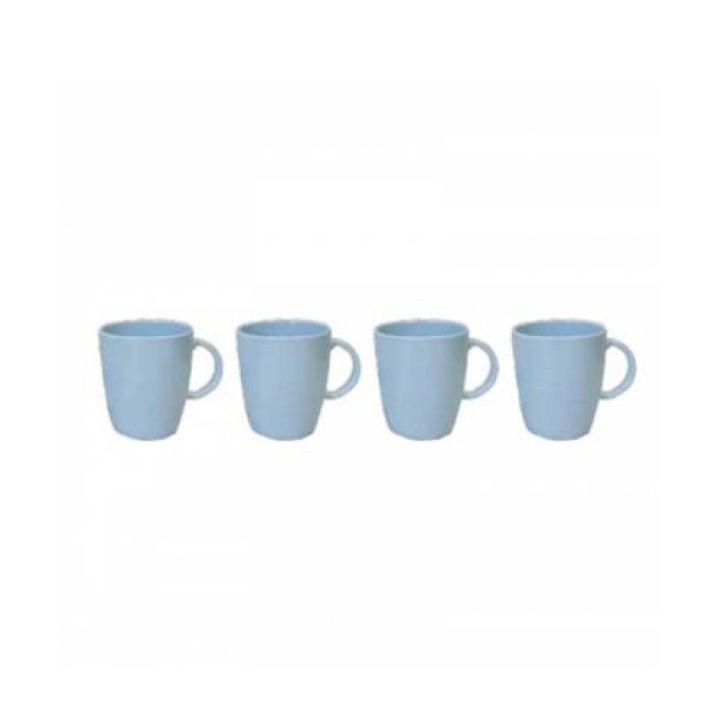 Mug Ceramics White 4-Pack in the group Household & Kitchen / Glass & Mugs / Mugs and Coffee Cups at Campingvaruhuset i Norden AB (68274)