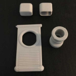 Roller blind crap with handle Grey Roller blind crap with handle Grey