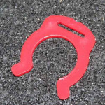 Lock clip 10mm Red
