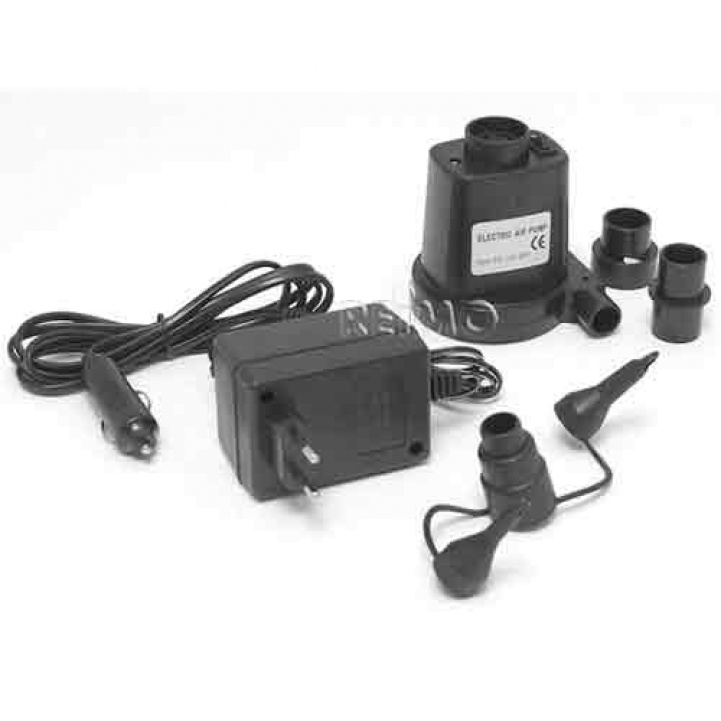 12V Electric Air Pump with 230V Transformer in the group Camping furniture / Furniture / Inflatable Furniture at Campingvaruhuset i Norden AB (68558)