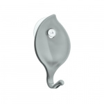 Koziol Towel Hook Sense Grey Koziol Towel Hook Sense Grey