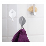 Koziol Towel Hook Sense Grey Koziol Towel Hook Sense Grey