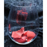 Large Round Drinking glass