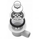 Dometic AC 540 Drain Fitting Angled 20mm