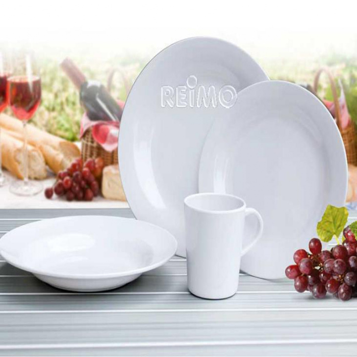 Melamine tableware Monaco 16 pieces in the group Household & Kitchen / Serving / Tableware at Campmarket (68964)