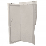 Insulating curtain for sliding door Ducato