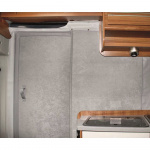 Insulating curtain for sliding door Ducato