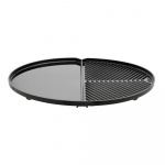 Cadac Grill Plate Ribbed/Smooth Skottel Braai 45 cm