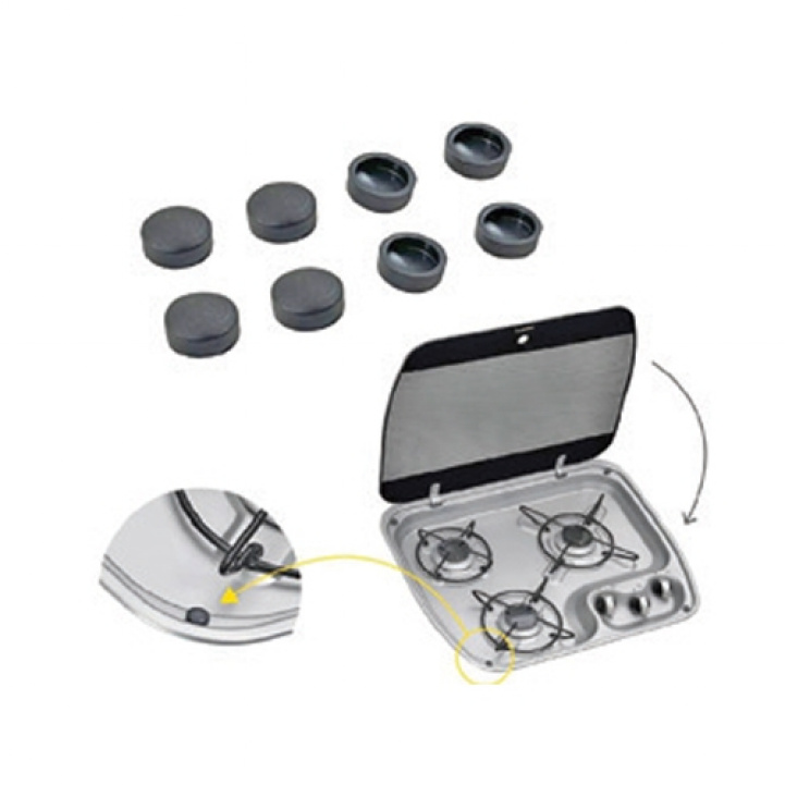 Cover cap Screw Stove/Sink 8-p in the group Household & Kitchen / Sinks & Cooktops / Spare parts for sink & stove at Campingvaruhuset i Norden AB (69184)