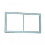 Double frame Silver Double frame Silver