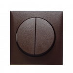 Berker Switch Double Brown