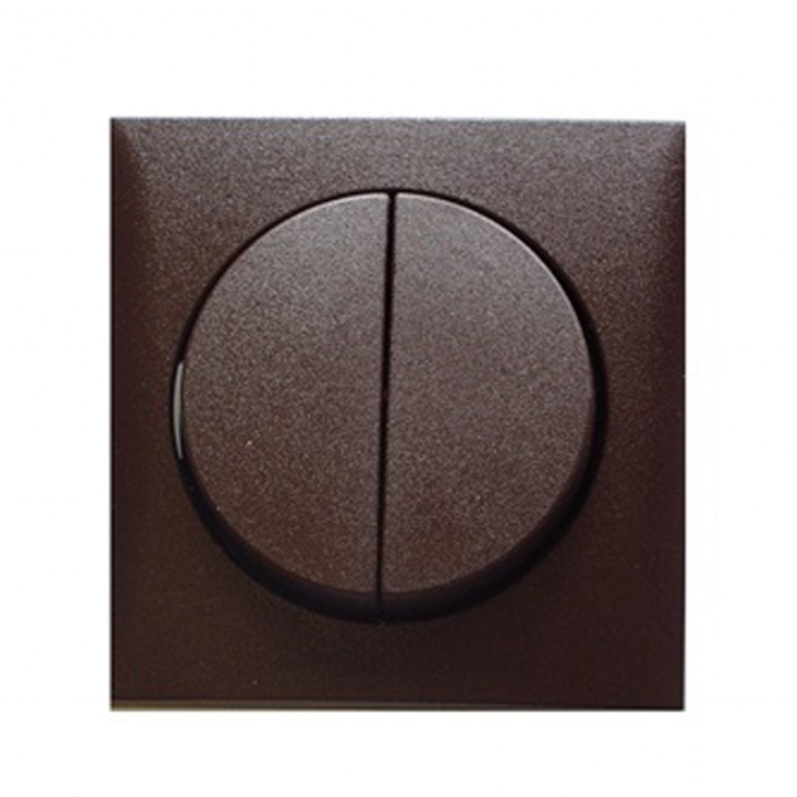 Berker Switch Double Brown in the group Caravan & Motorhome / Electronics / Switches & In/Outlets / Switch at Campmarket (69212)