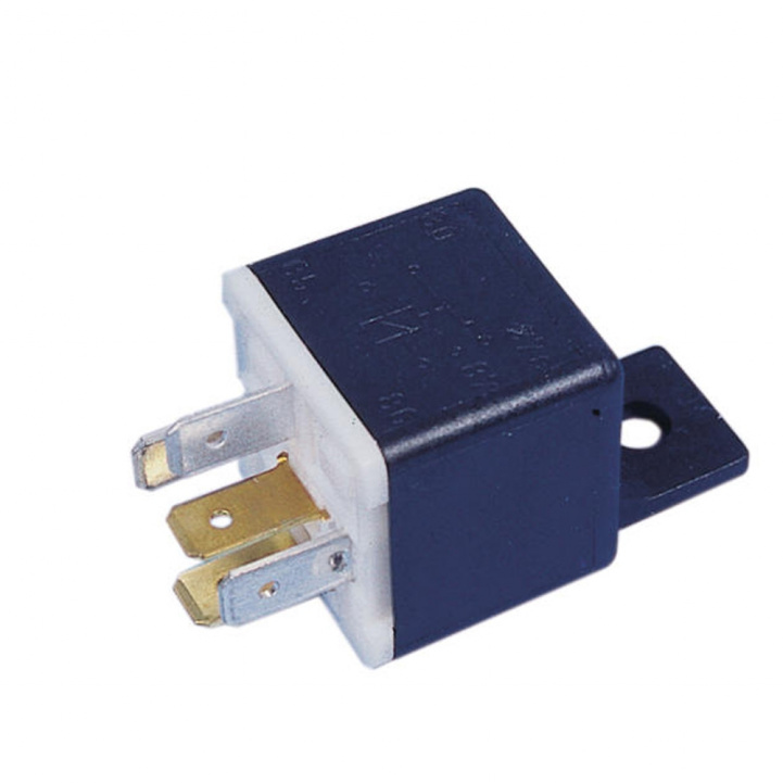 Single relay 5-pin 12 V 30 A in the group Caravan & Motorhome / Electronics / Switches & In/Outlets / 12V outlet at Campingvaruhuset i Norden AB (69225)