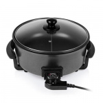 Electric Grill Pan XL with Lid 30 cm Electric Grill Pan XL with Lid 30 cm