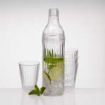Pitcher with Glass Crystal Line 5 Pieces Pitcher with Glass Crystal Line 5 Pieces