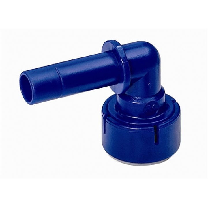 UniQuick Pipe Connection 90° 12 mm in the group Water & Sanitation / Water / Water connections etc. / Quick connections at Campmarket (69673)