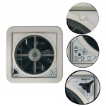 MaxxFan DeLuxe Roof Window 40x40 MaxxFan DeLuxe Roof Window 40x40