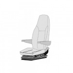 Chair cover Isri 1000/518 94-06 Chair cover Isri 1000/518 94-06