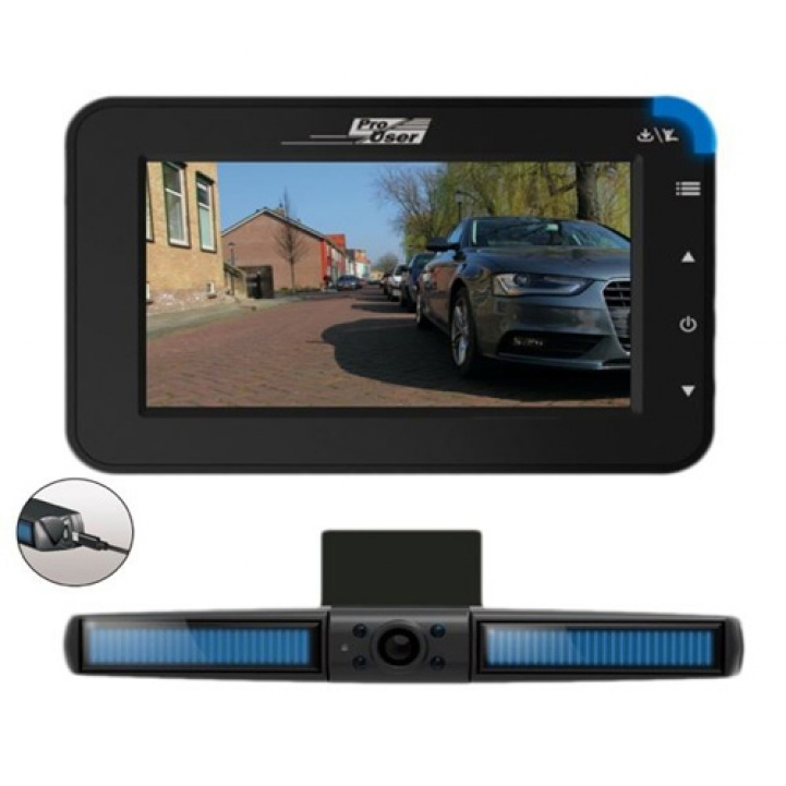 Wireless Backup Camera Solar DRC 4310 in the group Caravan & Motorhome / Electronics / TV, Image & Sound / Back camera at Campmarket (70050)