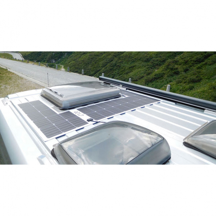 Moscatelli Solar Panel Ducato 90W L-Shaped 1310x800 mm in the group Caravan & Motorhome / Electronics / Solar panels at Campmarket (70135)