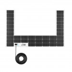 Solar panel VAN 90W C-Shaped 1310x820 mm