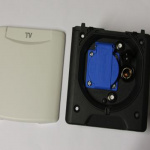 Tent service with TV outlet Tent service with TV outlet