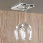 Red Wine Glass Holder 2-pack Beige/Grey