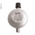 Reduction valve 30Mbar for camping cylinders