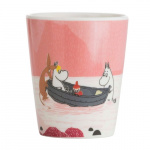 Moomin Mug Melamine Forest & Lake Pink