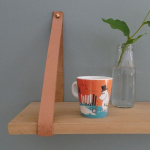 Moomin Mug Melamine Forest & Lake Orange