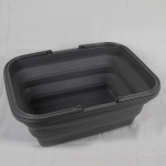 Collapsible Basket/Washing Tub 16L Grey
