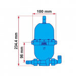 Pressure accumulator Fiamma A20