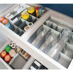 Purvario Box Storage 8 Pieces White/Grey