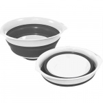 Silicone bowl White/Grey Silicone bowl White/Grey