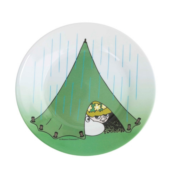 Moomin Plate Camping in the group Household & Kitchen / Serving / Children\'s dishes at Campingvaruhuset i Norden AB (71111)